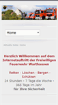 Mobile Screenshot of feuerwehr-warthausen.de